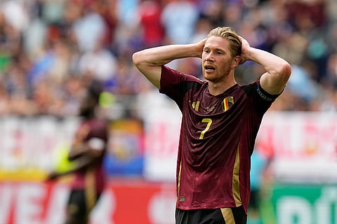 Belgium's Kevin De Bruyne